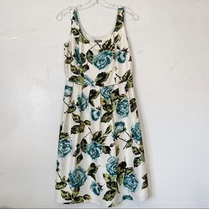 Ann Taylor Silk Floral Dress